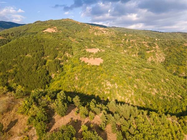 Vzdušný Výhled Ograzhden Mountain Blagoevgrad Region Bulharsko — Stock fotografie