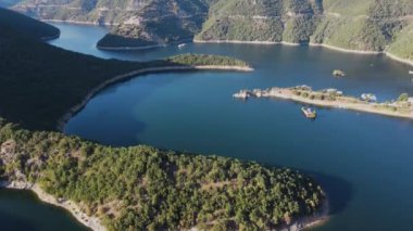 Vacha (Antonivanovtsi) Reservoir, Rodop Dağları, Filibe Bölgesi, Bulgaristan