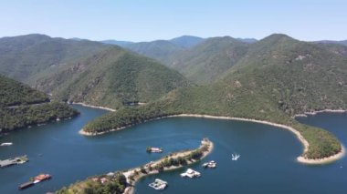 Vacha (Antonivanovtsi) Reservoir, Rodop Dağları, Filibe Bölgesi, Bulgaristan