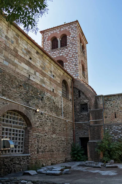 Thessaloniki Grecja Wrzesień 2019 Starożytny Bizantyjski Kościół Demetriosa Salonikach Środkowa — Zdjęcie stockowe