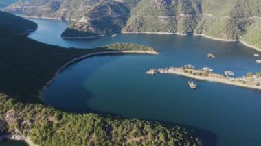 Vacha (Antonivanovtsi) Reservoir, Rodop Dağları, Filibe Bölgesi, Bulgaristan