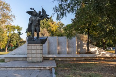 THESSALONIKI, GREECE - 22 Eylül 2019: Selanik, Orta Makedonya, Yunanistan kıyı caddesi Panorama