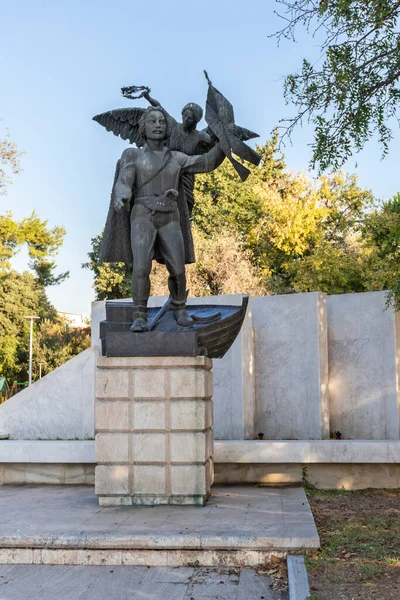 Thessaloniki Griekenland September 2019 Panorama Van Kuststraat Thessaloniki Centraal Macedonië — Stockfoto