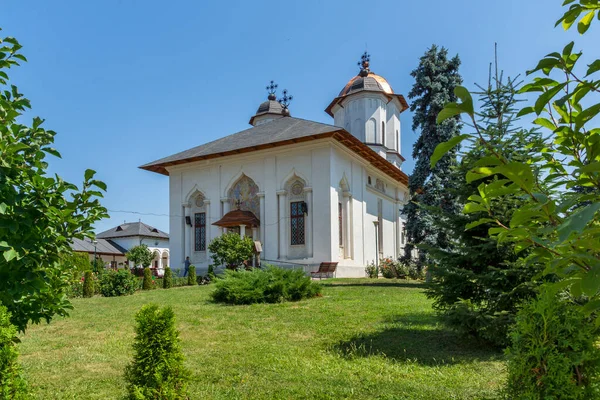 Bucharest Romania Серпня 2021 Року Православний Церніцкий Монастир Поблизу Міста — стокове фото