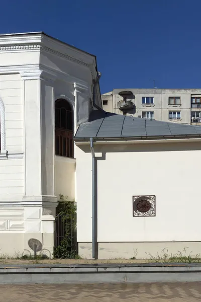 布加勒斯特 2021年8月17日 位于罗马尼亚布加勒斯特市中心的大犹太教堂 — 图库照片