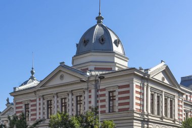 BUCHAREST, ROMANIA - 17 Ağustos 2021: Bükreş, Romanya 'da Tıp Bilimleri Akademisi İnşa Etmek