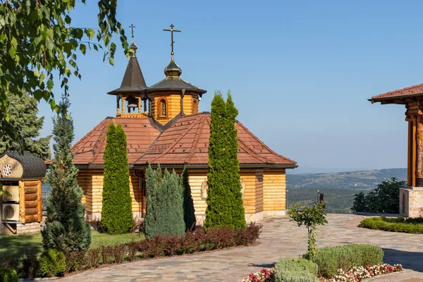 Monasterio Medieval Ortodoxo Lesje Santísima Virgen María Sumadija Serbia Occidental — Foto de Stock