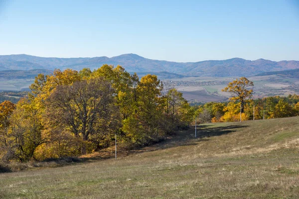 Podzimní Krajina Hory Gora Monte Negro Pernik Region Bulharsko — Stock fotografie