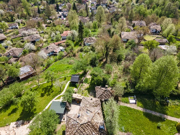 Вид Повітря Село Боженці Габрово Болгарія — стокове фото