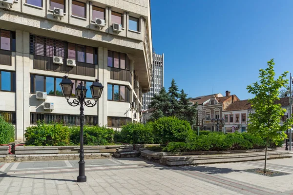 Vidin Bulgarien Maj 2021 Panorama Bdintsi Torget Centrum Staden Vidin — Stockfoto