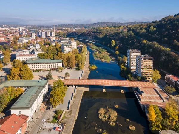 Geweldig Uitzicht Het Centrum Van Stad Van Lovech Bulgarije — Stockfoto