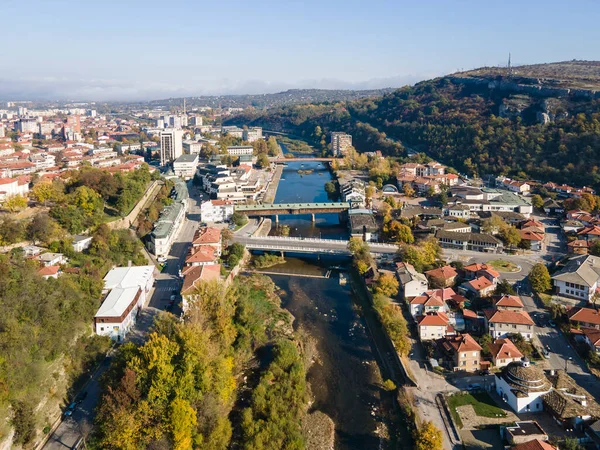 Geweldig Uitzicht Het Centrum Van Stad Van Lovech Bulgarije — Stockfoto