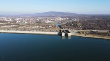 Bulgaristan 'ın Montana Bölgesi, Ogosta Baraj Havalimanı manzarası