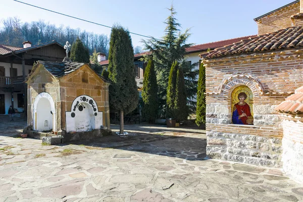 中世ロプシャンスキ聖ヨハネ修道院 ブルガリア モンタナ州 — ストック写真