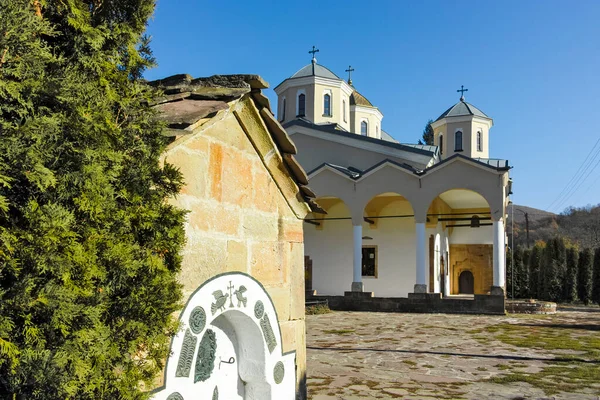 Mosteiro Medieval São João Precursor Lopushanski Província Montana Bulgária — Fotografia de Stock