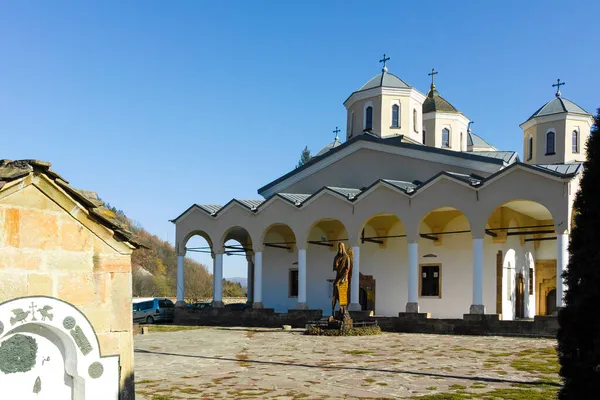 Mosteiro Medieval São João Precursor Lopushanski Província Montana Bulgária — Fotografia de Stock