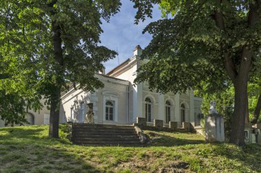 VIDIN, BULGARIA - 23 Mayıs 2021: Bulgaristan 'ın Vidin kentindeki tipik cadde ve binalar