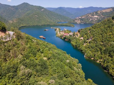 Vacha (Antonivanovtsi) Reservoir, Rodop Dağları, Filibe Bölgesi, Bulgaristan