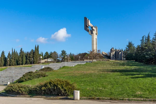 STARA ZAGORA, BULGARIA - 14 Ocak 2021: Bulgaristan 'ın Stara Zagora kentindeki Stara Zagora' nın Savunucuları Anma Kompleksi