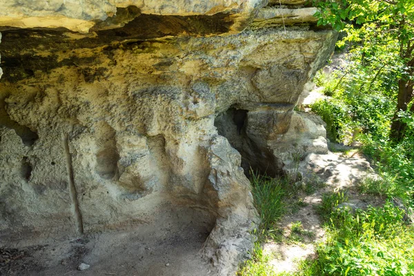 Medieval Albotin Rock Monastery Vidin Region Bulgaria — Stock Photo, Image