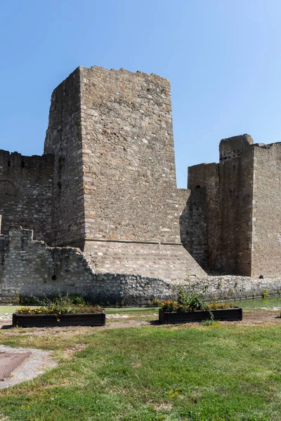 Smederevo Serbia Agosto 2019 Ruinas Fortaleza Costa Del Río Danubio — Foto de Stock