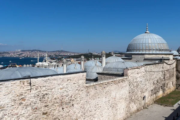 Istanbul Turkey Juli 2019 Fantastisk Panorama Till Staden Istanbul Från — Stockfoto