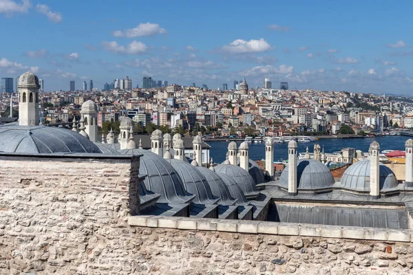 Istanbul Turkey Juli 2019 Fantastisk Panorama Till Staden Istanbul Från — Stockfoto