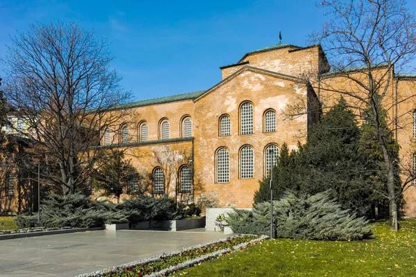 Sofia Bulgaria Noviembre 2021 Vista Otoño Iglesia Santa Sofía Sofía — Foto de Stock