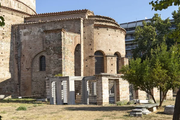 Thessaloniki Griekenland September 2019 Rotunda Romeinse Tempel Het Centrum Van — Stockfoto