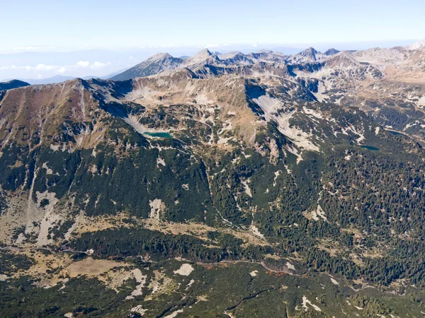 Polezhan zirvesi, Pirin Dağı, Bulgaristan etrafındaki şaşırtıcı hava manzarası