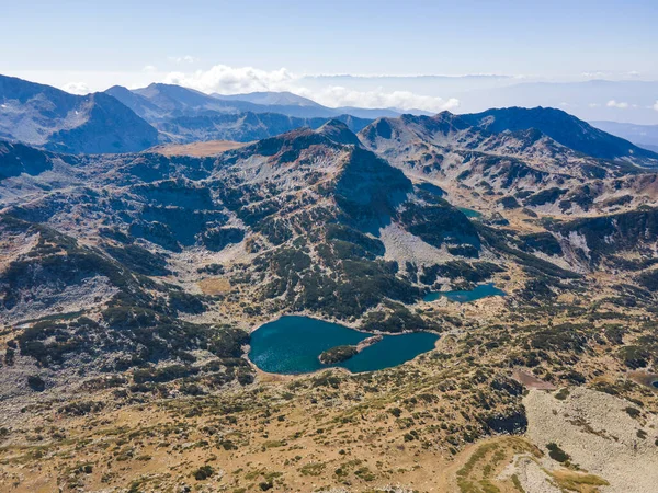 Удивительный Вид Воздуха Вокруг Пика Полежан Гора Пирин Болгария — стоковое фото