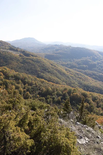 保加利亚Pernik地区Kamenititsa峰附近的Erul山奇景 — 图库照片