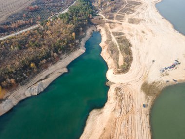 Pyasachnik (Kumtaşı) Reservoir, Sredna Gora Dağı, Filibe Bölgesi, Bulgaristan