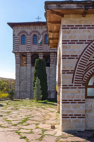 Vista Outono Mosteiro Medieval Tsarnogorski Gigintsi Kozma Damyan Região Pernik — Fotografia de Stock