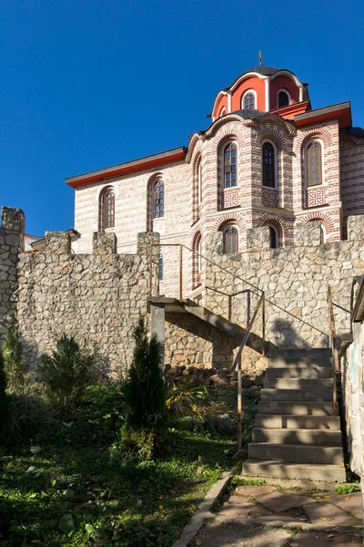 Podzimní Pohled Středověký Klášter Tsarnogorski Gigintsi Kozma Damyan Oblast Pernik — Stock fotografie