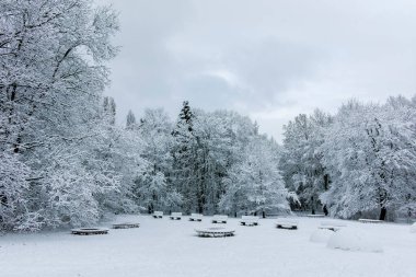 Bulgaristan 'ın Sofya kentindeki South Park manzarası şaşırtıcı.