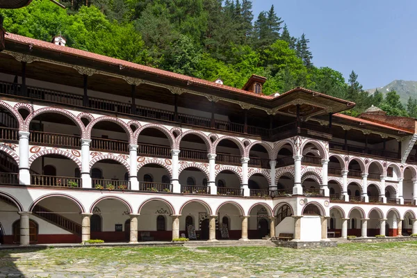 Rila Monastery Bulgária Junho 2021 Mosteiro Ortodoxo São João Rila — Fotografia de Stock
