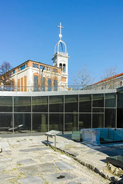 Plovdiv Bulgaria January 2022 View Bishop Basilica Philippopolis City Plovdiv — Stockfoto