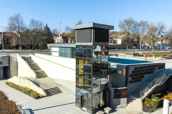 Plovdiv Bulgaria Enero 2022 Vista Exterior Del Obispo Basílica Filipópolis — Foto de Stock