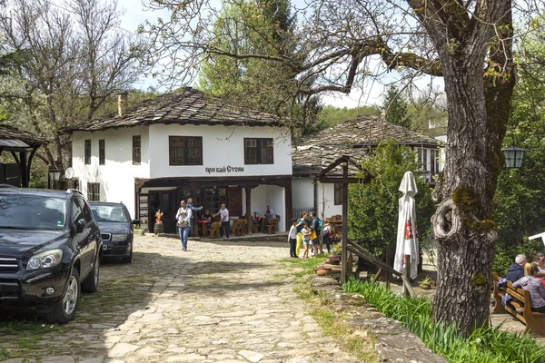 Bozhentsi Bulgarije Mei 2021 Typische Straat Oude Huizen Historisch Dorp — Stockfoto