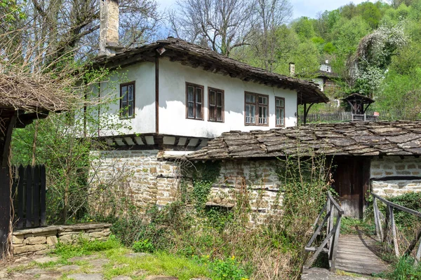 Bozhentsi Bulgarije Mei 2021 Typische Straat Oude Huizen Historisch Dorp — Stockfoto