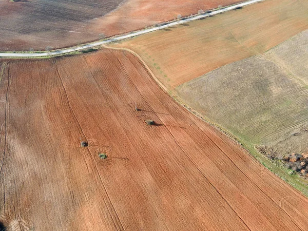 Vue Aérienne Montagne Sakar Près Topolovgrad Région Haskovo Bulgarie — Photo