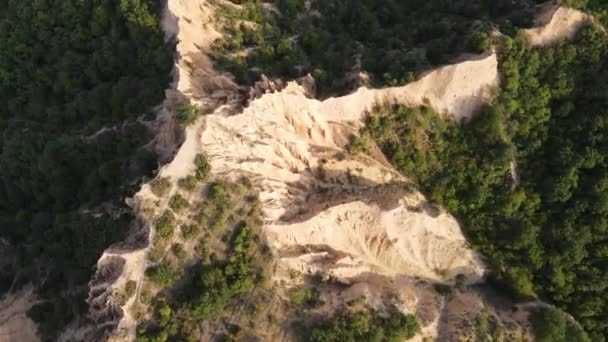 Bulgaristan Krapets Reservoir Lovech Bölgesinin Hava Görüntüsü — Stok video