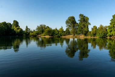 BUCHAREST, ROMANIA - 17 Ağustos 2021: Romanya 'nın Bükreş kentindeki Dimitrie Gusti Ulusal Köy Müzesi