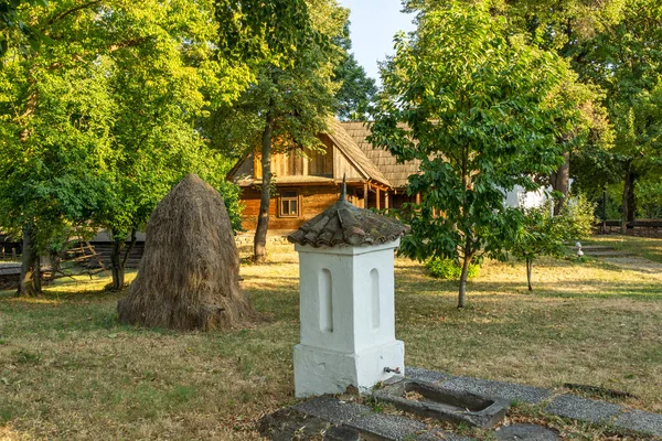 Bucharest Roménia Agosto 2021 Museu Nacional Aldeia Dimitrie Gusti Cidade — Fotografia de Stock