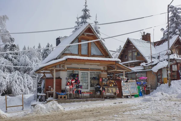 Borovets Bulgaria January 2022 Winter View Ski Resort Borovets Rila — 图库照片