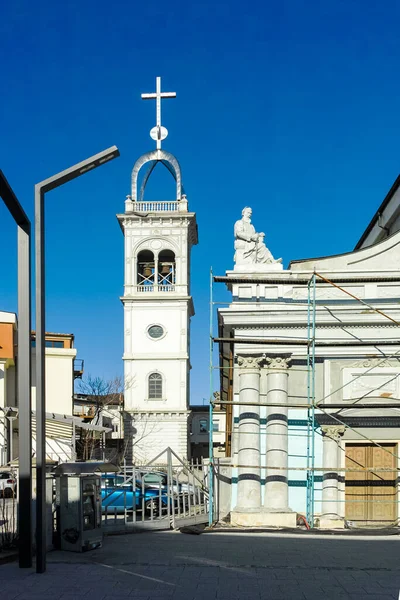Plowdiv Bułgaria Styczeń 2022 Katedra Rzymskokatolicka Ludwika Płowdiwie Bułgaria — Zdjęcie stockowe