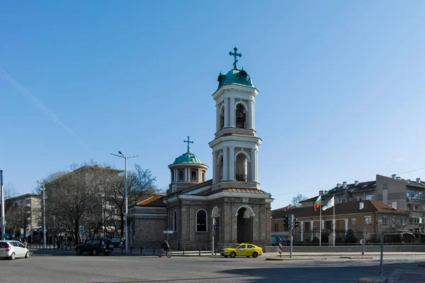 Plovdiv Bulgária Janeiro 2022 Igreja Saint Paraskeva Sveta Petka Cidade — Fotografia de Stock