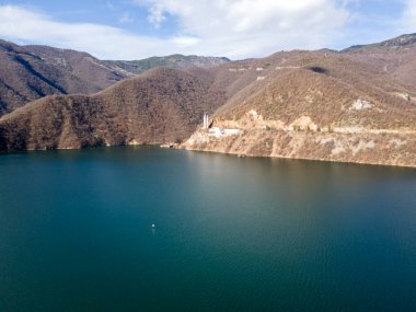 Vacha (Antonivanovtsi) Reservoir, Rodop Dağları, Filibe Bölgesi, Bulgaristan