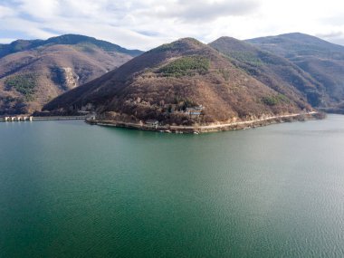 Vacha (Antonivanovtsi) Reservoir, Rodop Dağları, Filibe Bölgesi, Bulgaristan